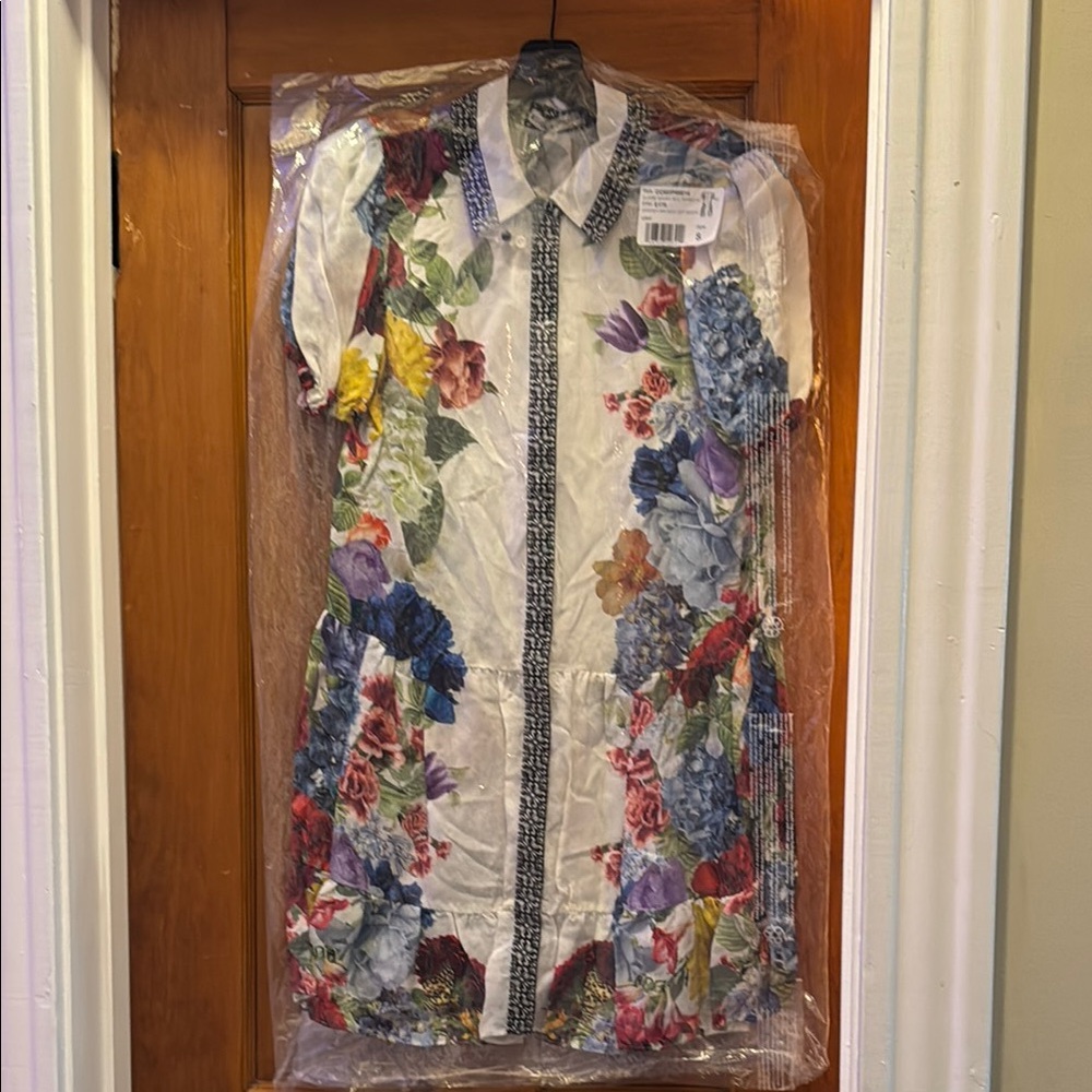 Alice + Olivia Floral Mini Dress - Multicolor